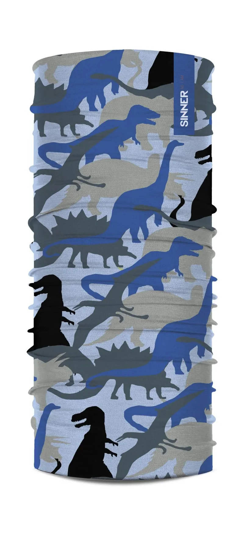 2024 Sinner kids neckwarmer dino blue